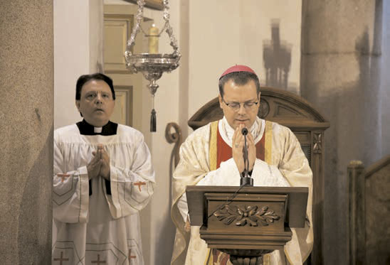 Misa de Mons. D. Jesús Vidal en el Oratorio