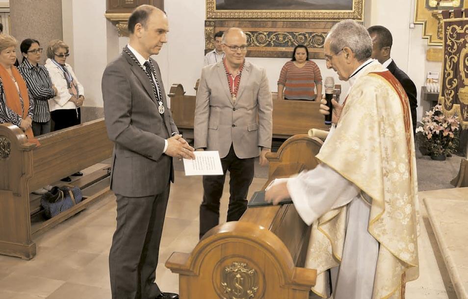 Santa Misa del IV Centenario del Caballero de Gracia y nueva incorporación a la Asociación Eucarística